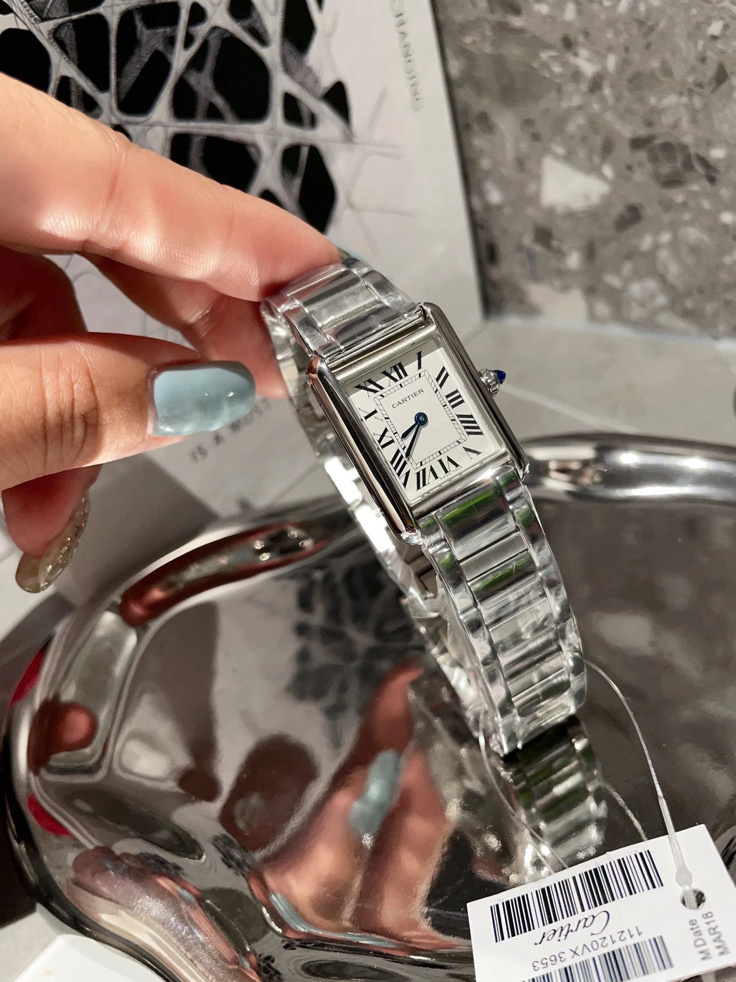 Cartier Tank Automatic Ladies Watch 25.5mm — photo 5