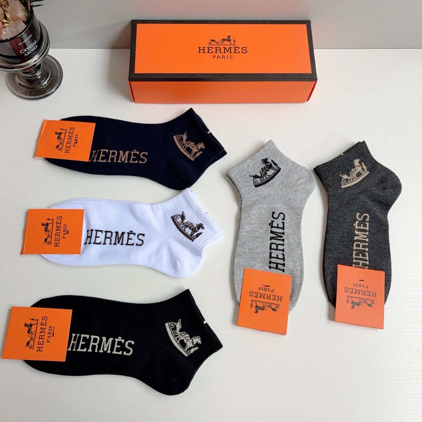 Hermes No-Show Socks Ver.A — photo 8