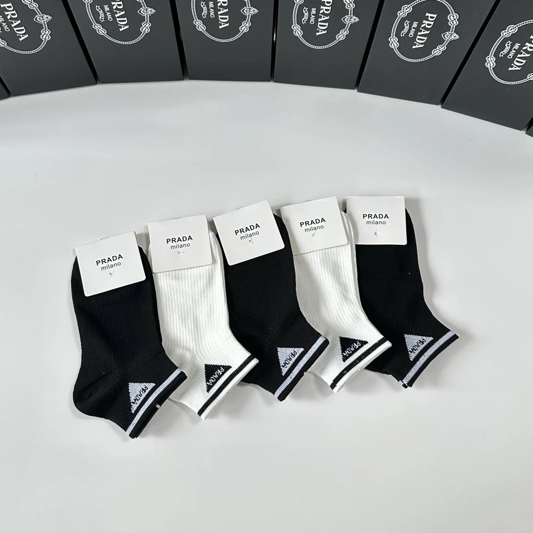 Prada Socks 5-Pair Box — photo 9