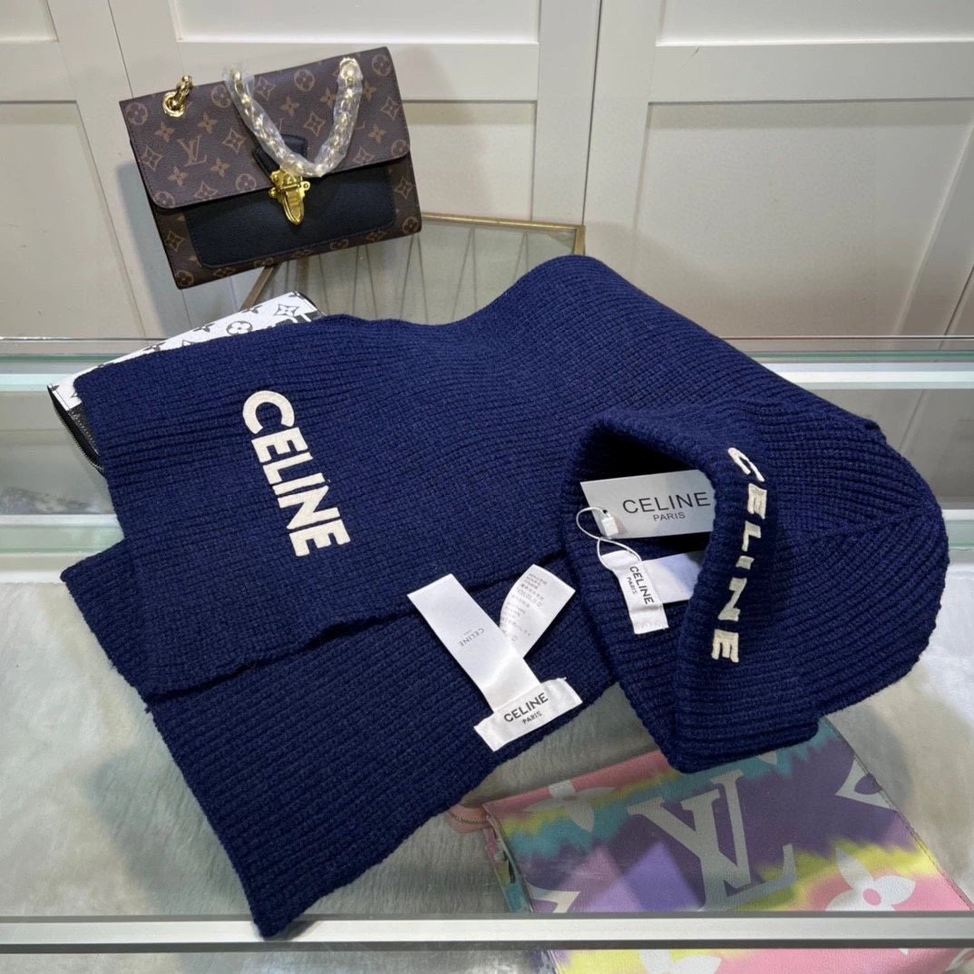 Celine Scarf & Hat Set Ver.H — Zdjęcie 5
