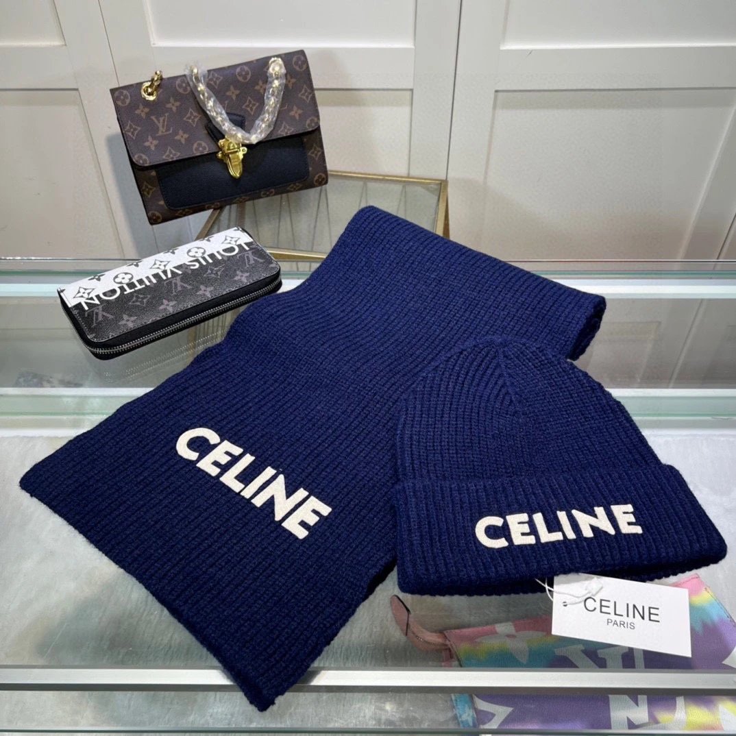 Celine Scarf & Hat Set Ver.H — Zdjęcie 6