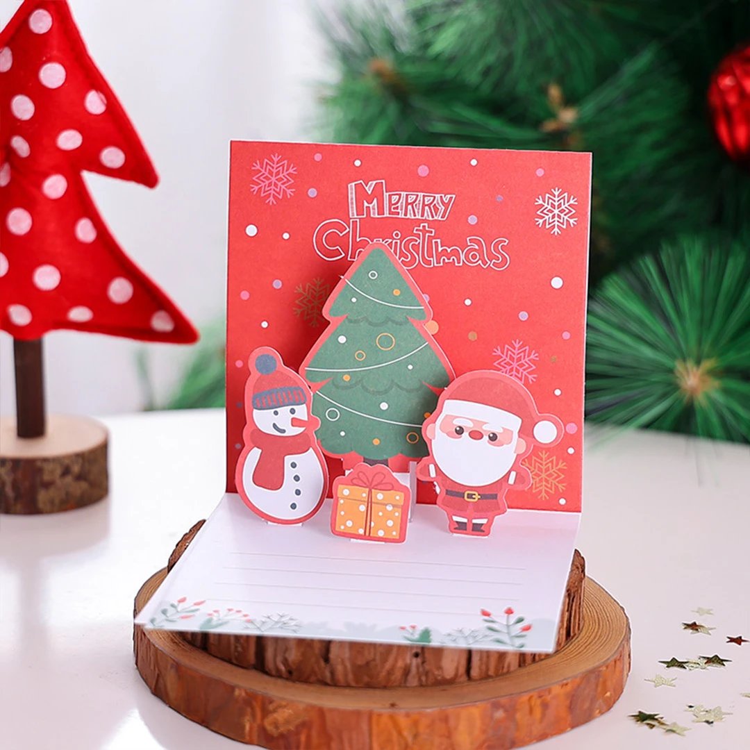 1 Pcs Random Style Personalized Christmas Greeting Card — photo 6