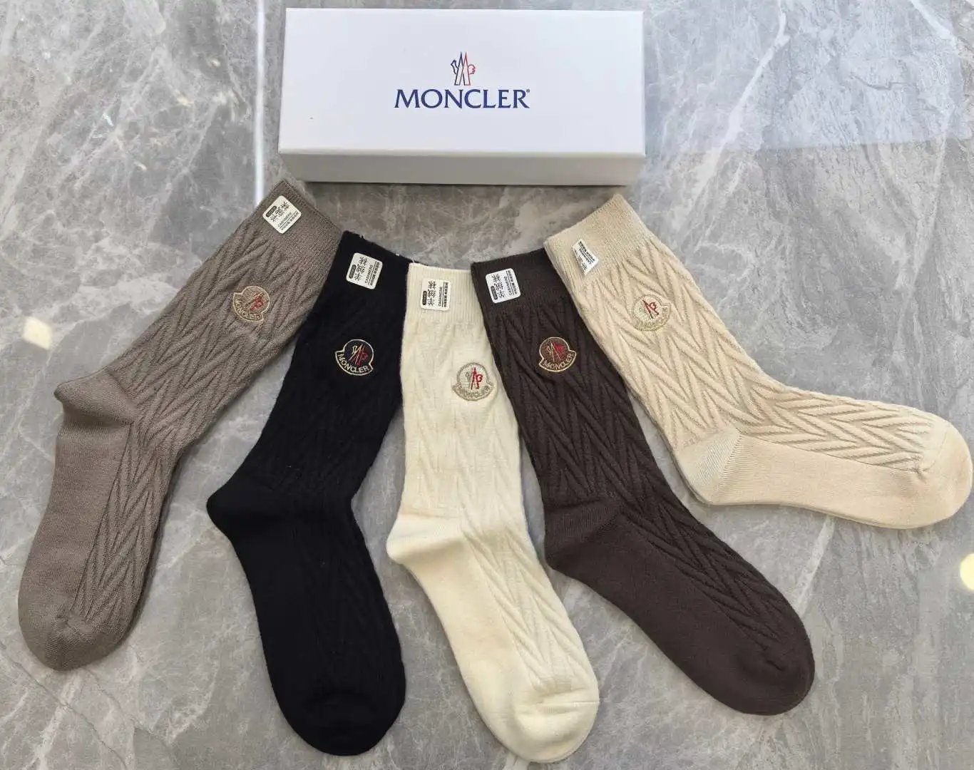 Moncler Crew Socks Ver.B — QC