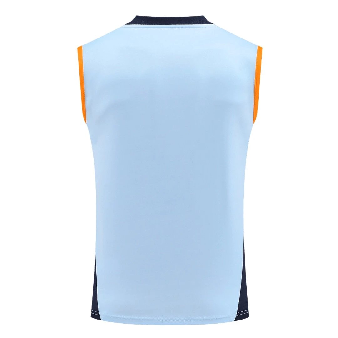 Real Madrid Pre Match Sleeveless Top 2024 25 Blue — photo 3