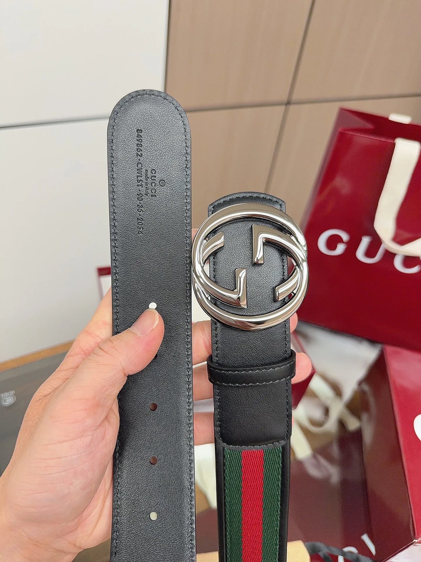 Gucci Leather Belt Ver.C — photo 3