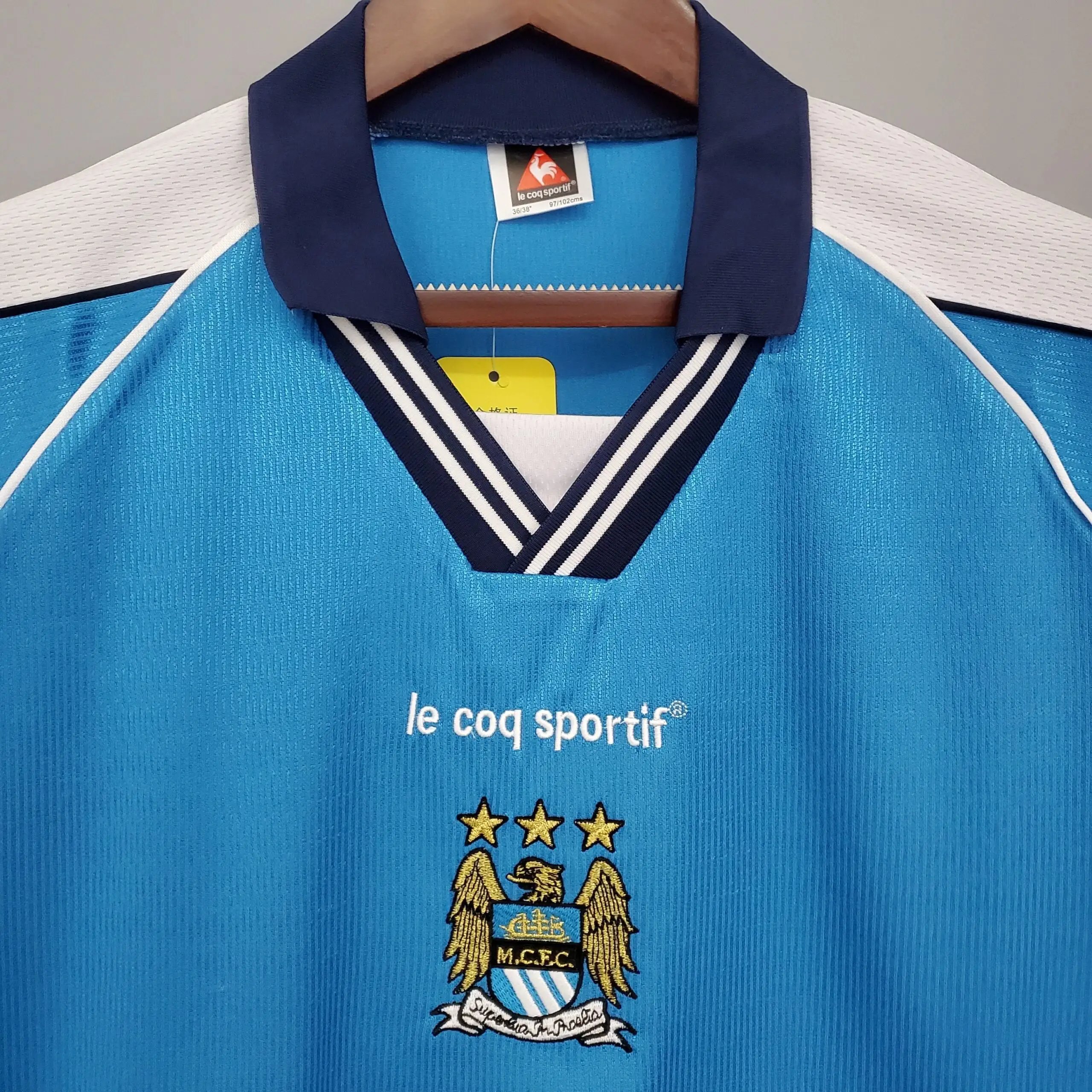 Manchester City 99/01 Retro Jersey — photo 3
