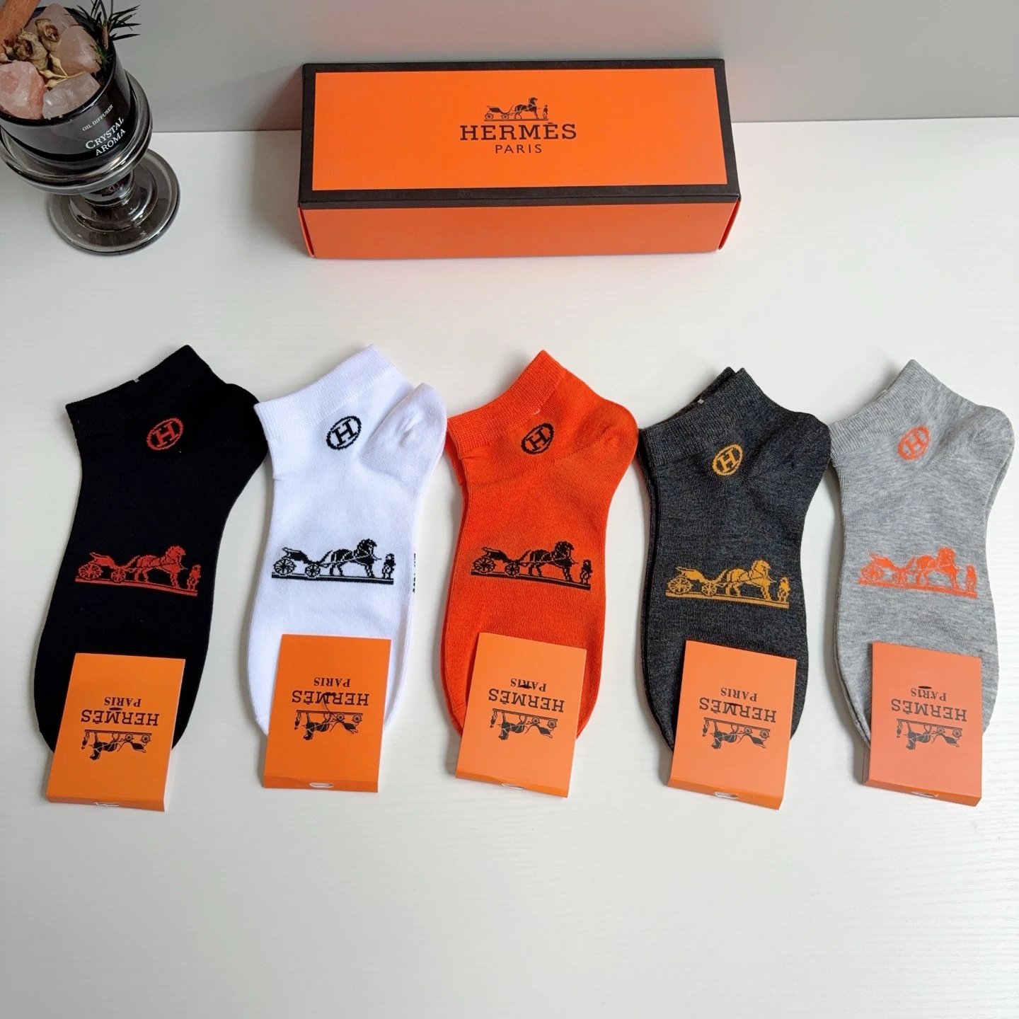 Hermes No-Show Socks Ver.C — Zdjęcie 2