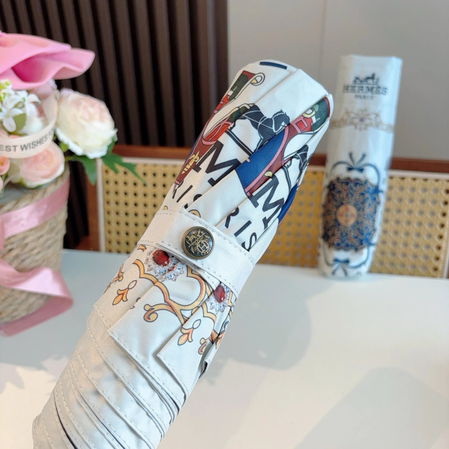 Hermes UV Protection Folding Umbrella Ver.J — Photo 3