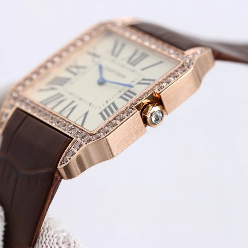 Cartier Santos Quartz Ladies Watch — QC