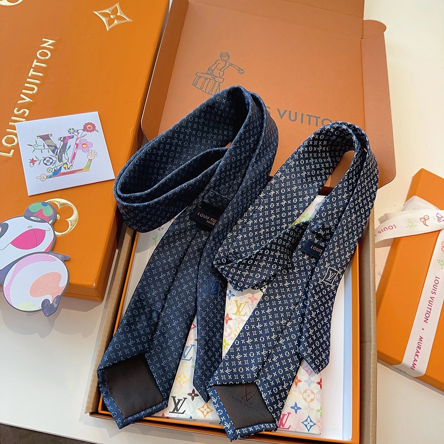 Louis Vuitton Silk Tie Ver.R — QC