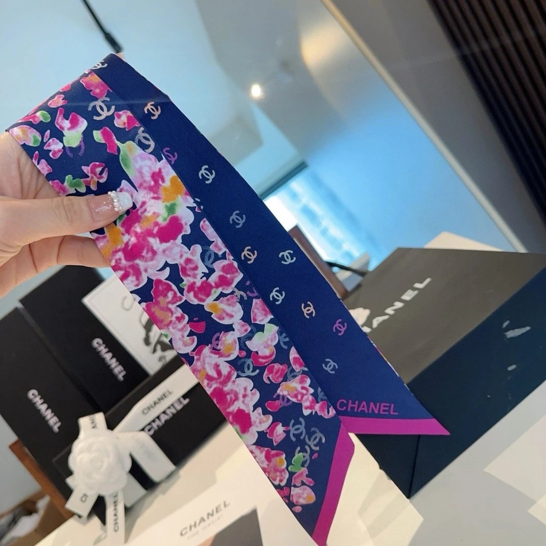 Chanel Silk Hair Ribbon Ver.B — QC