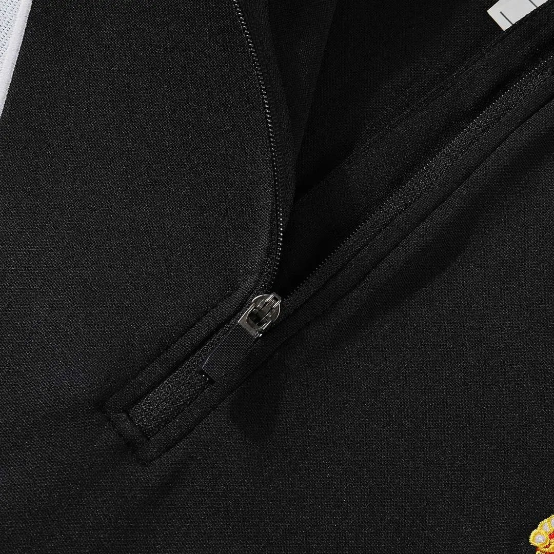 Real Madrid 1 4 Zip Tracksuit 2025 26 Black — photo 8