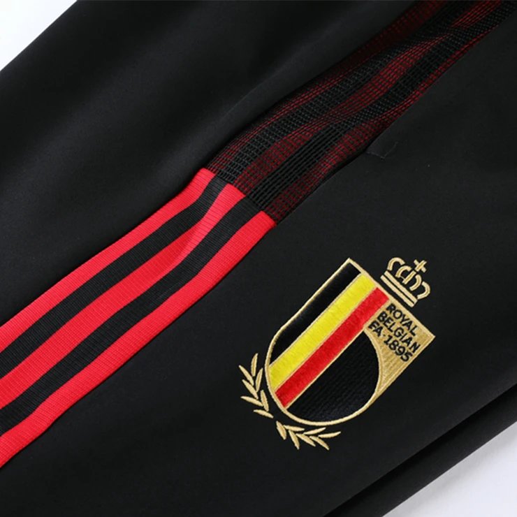 Belgium 2021 Soccer Pants 22 Black Jersey — QC