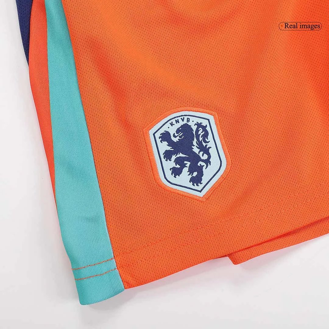 Netherlands 2024 Home Jersey - Kids — Zdjęcie 14