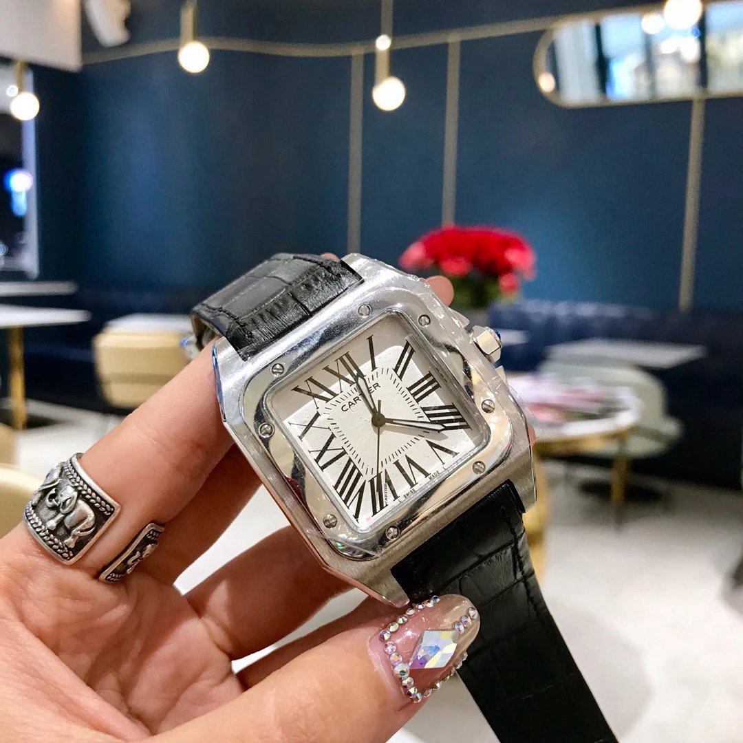 Cartier Santos Quartz Couple Watch 39mm Ver.E — photo 9