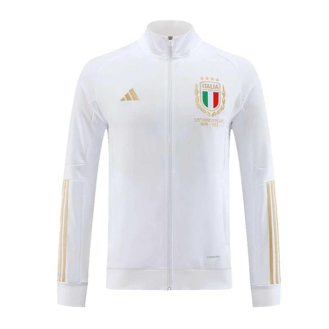Italy Jacket Tracksuit 2023 24 White — photo 5