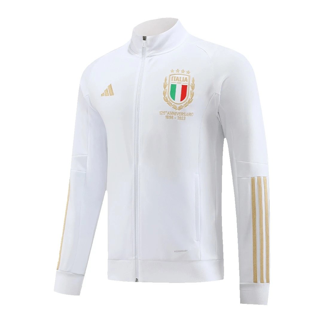 Italy Jacket Tracksuit 2023 24 White — photo 6