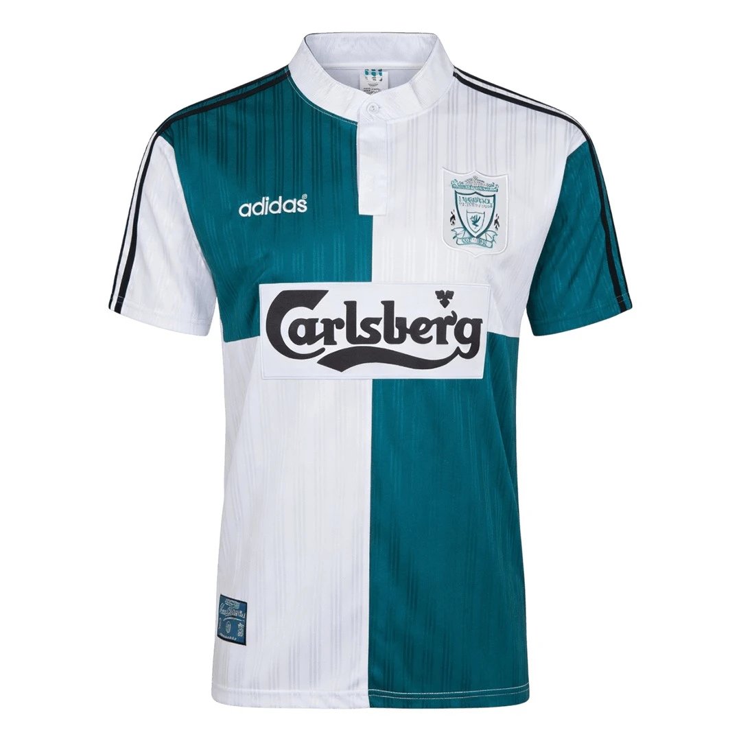 Liverpool 1995/96 Retro Away Jersey — photo 2