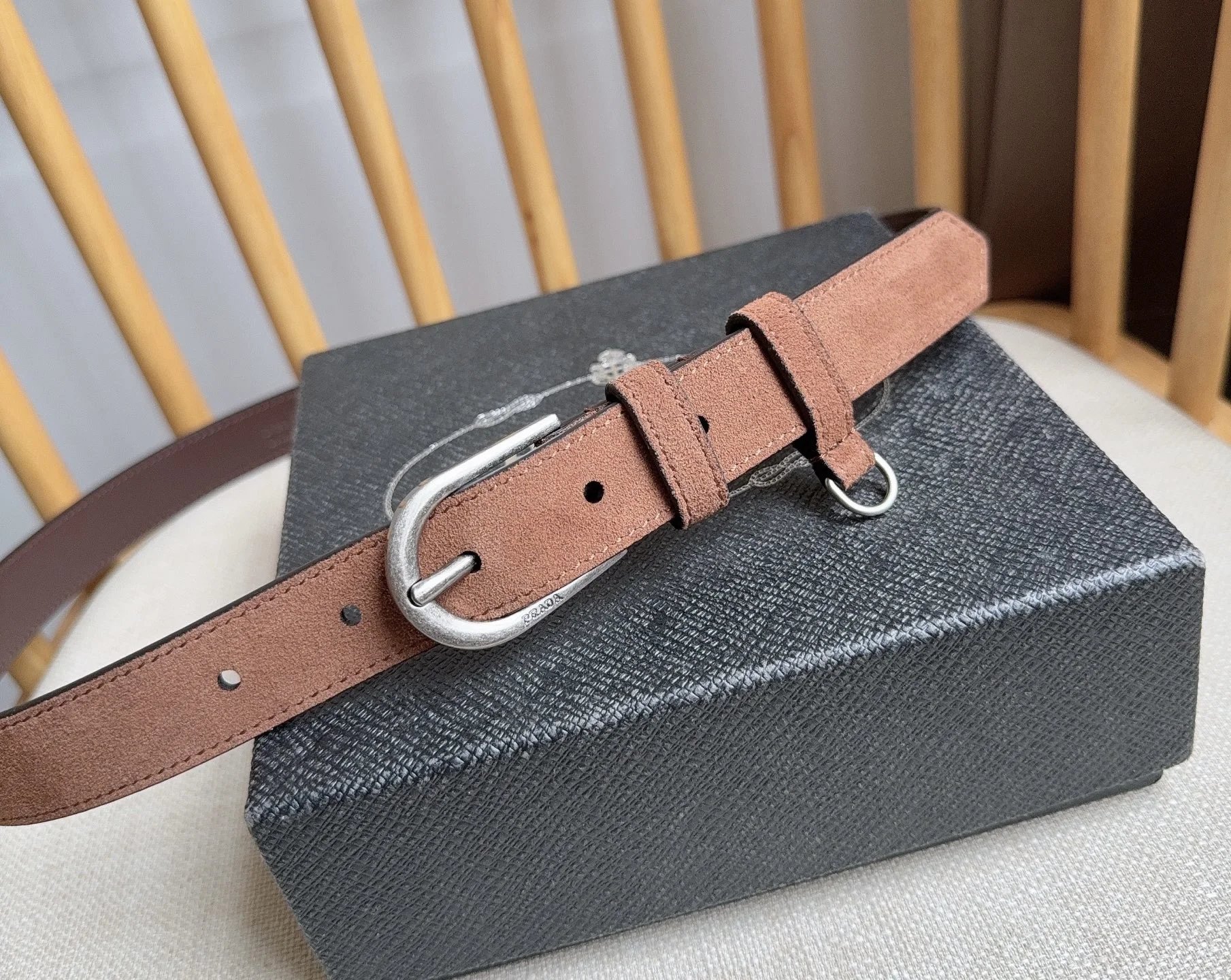 Prada Leather Belt Ver.E — photo 7