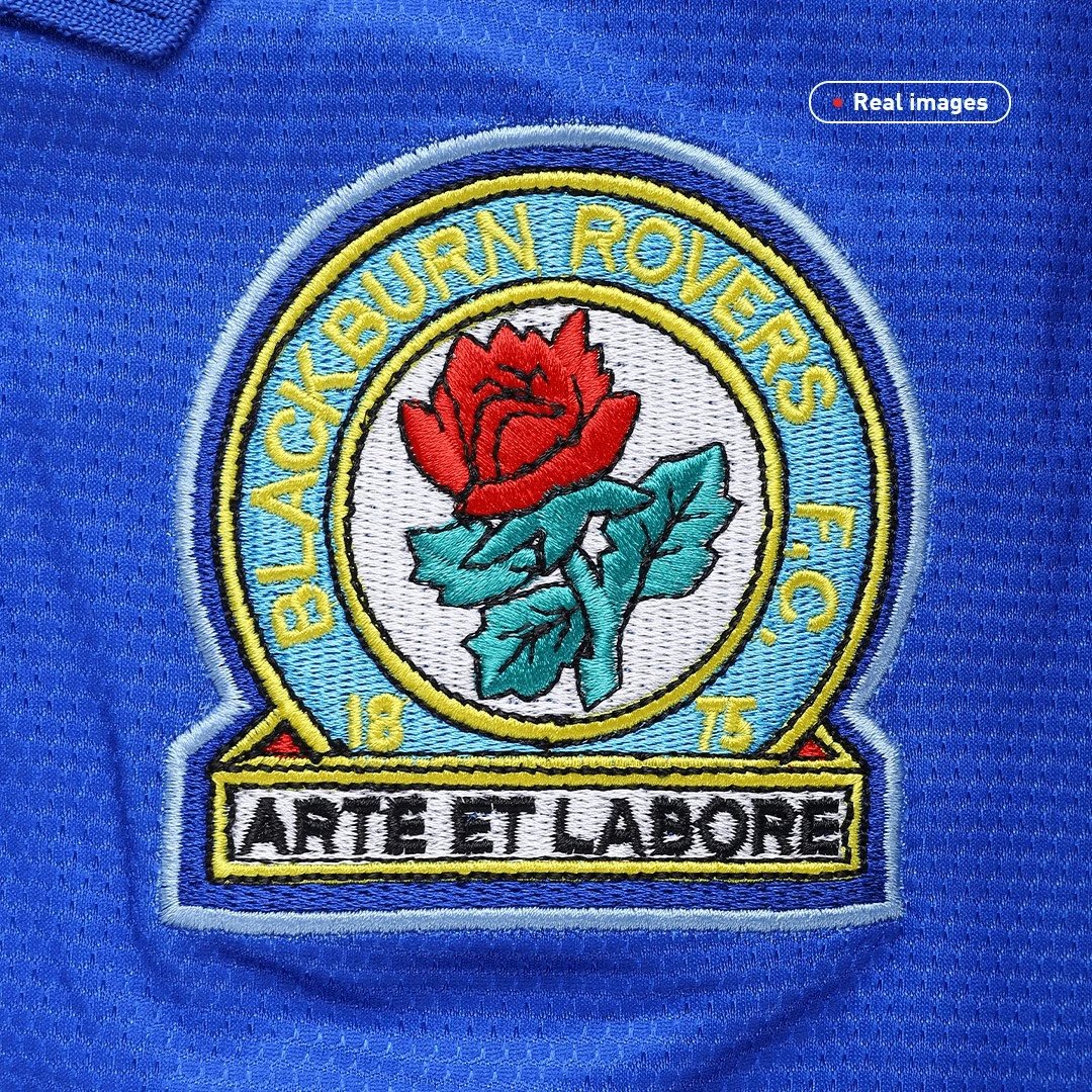 1994/95 Blackburn Rovers By Asics Retro Home Jersey — Photo 6