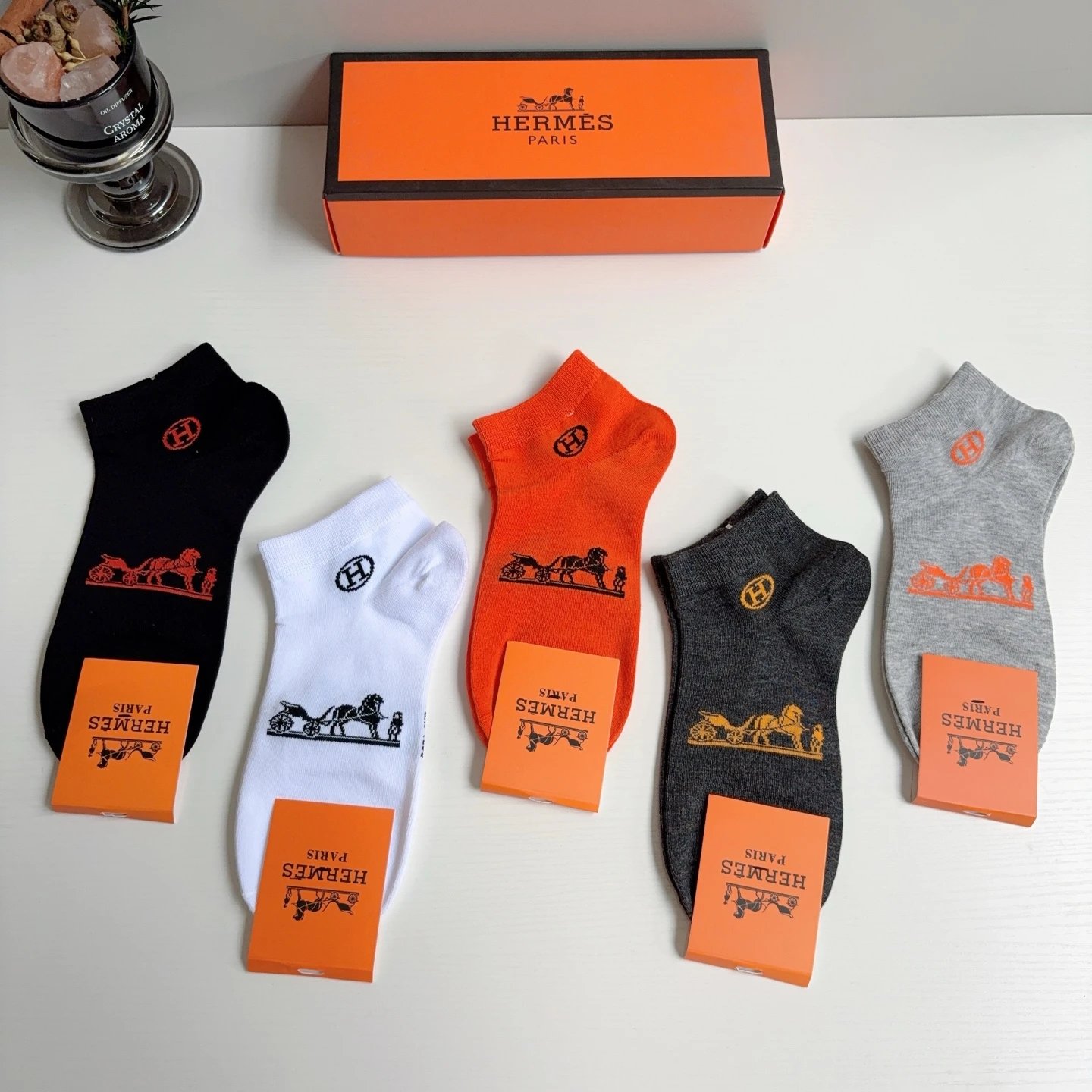 Hermes No-Show Socks Ver.C — Zdjęcie 6