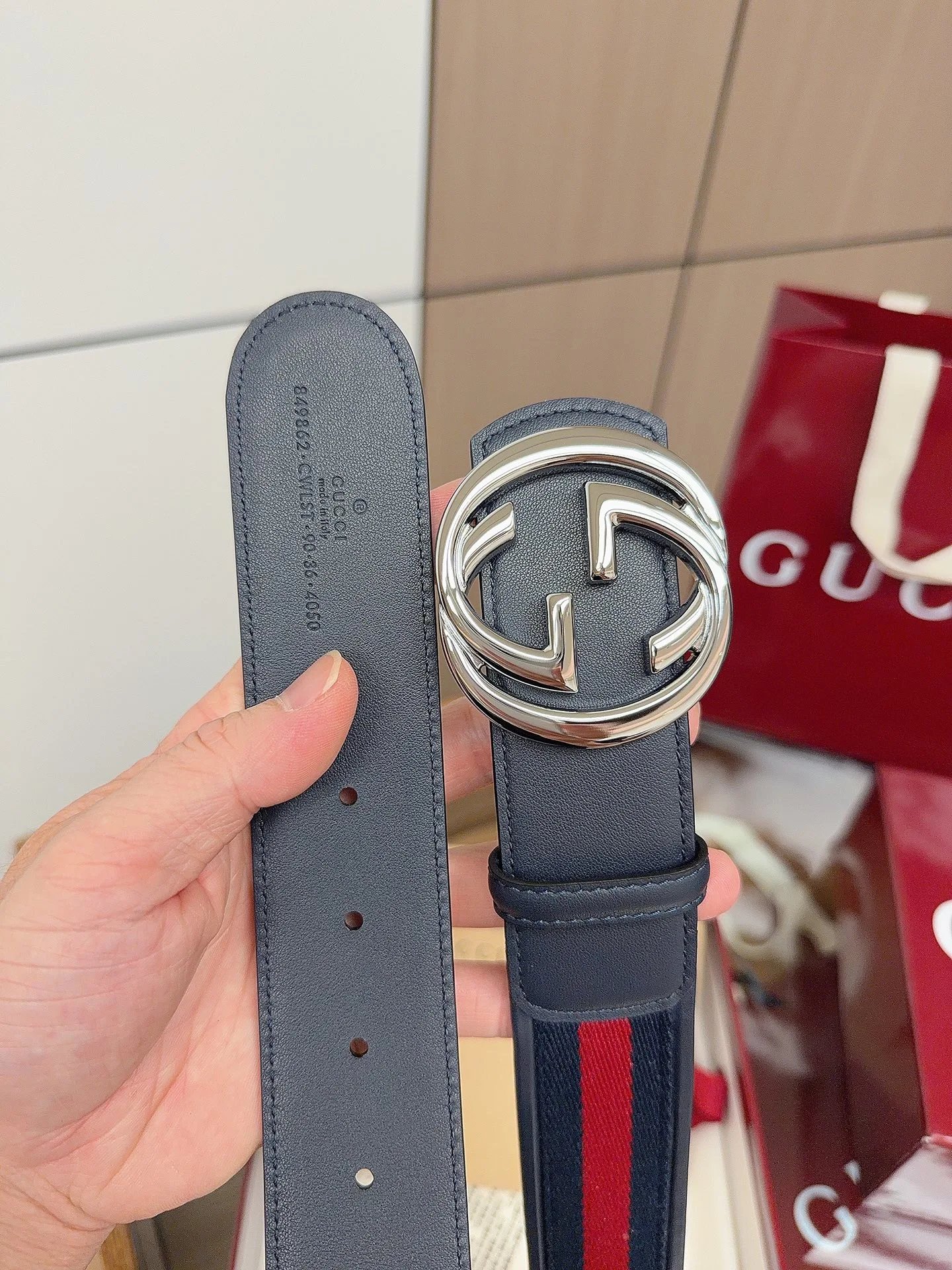 Gucci Leather Belt Ver.A — photo 3