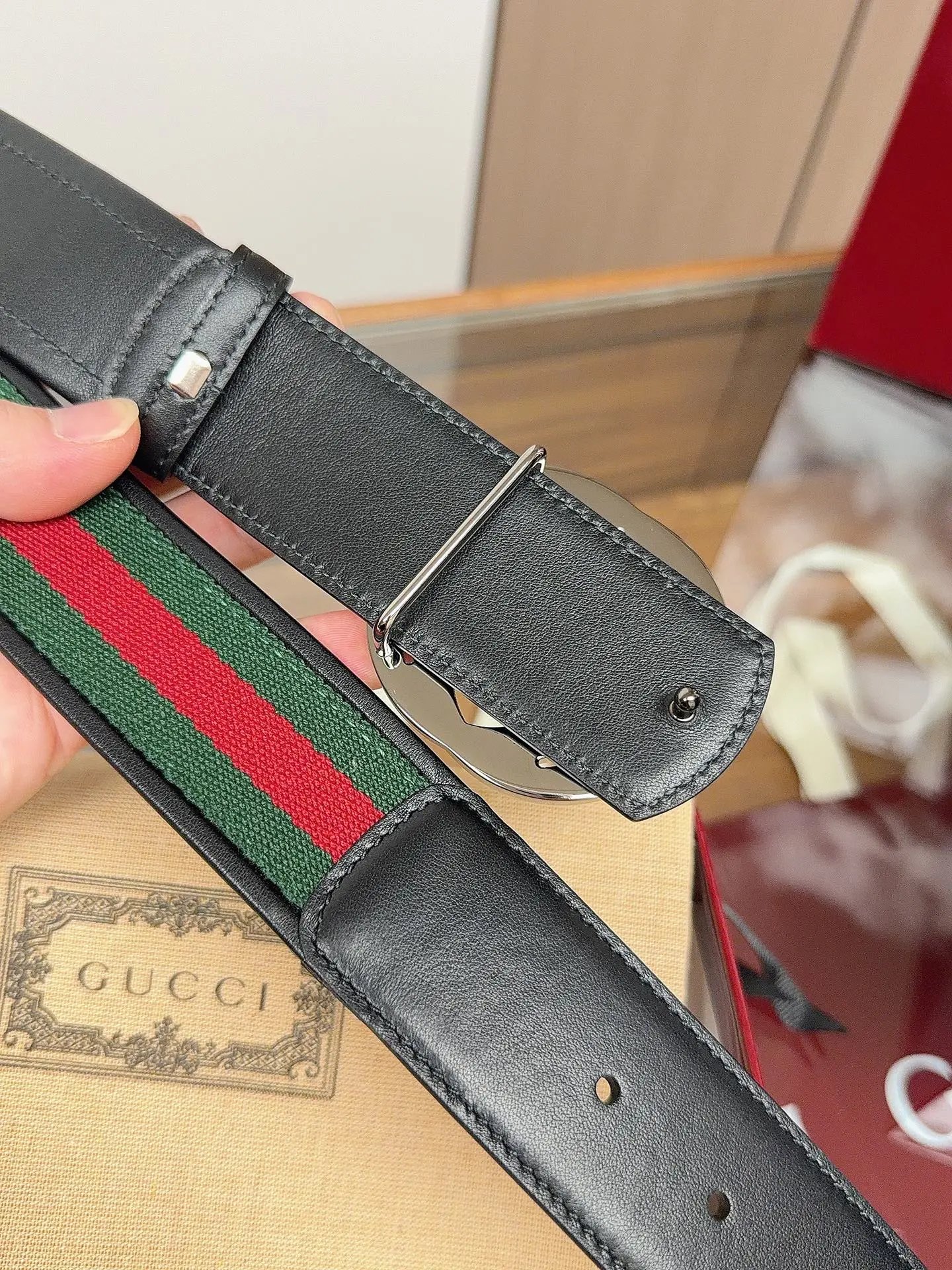 Gucci Leather Belt Ver.C — photo 7