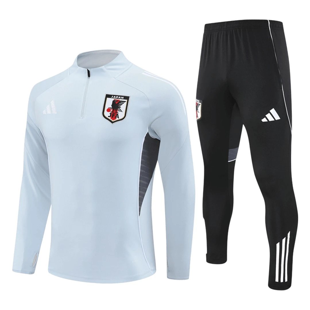 Japan 1 4 Zip Tracksuit 2026 Kids White — photo 2