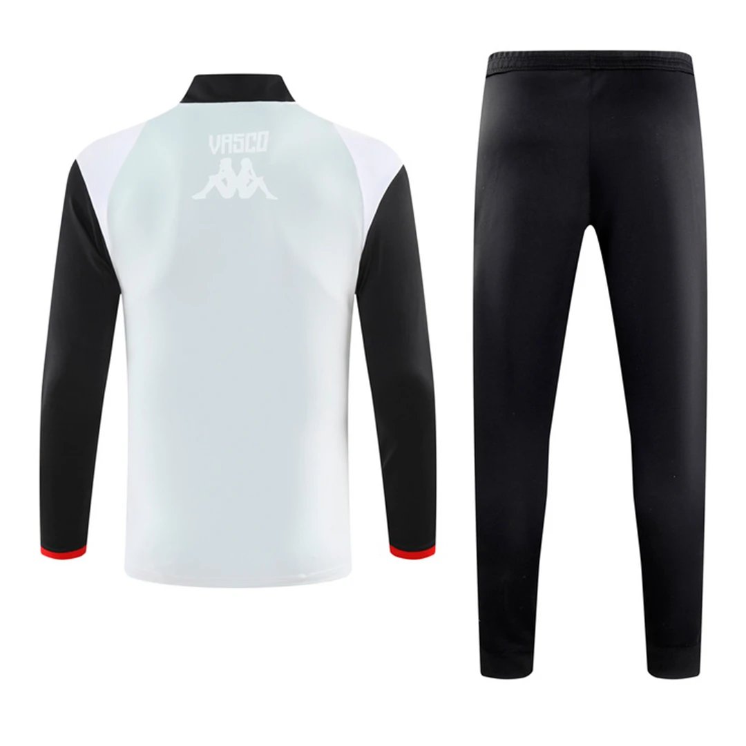 Vasco da Gama 1 4 Zip Tracksuit 2023 24 White — photo 2