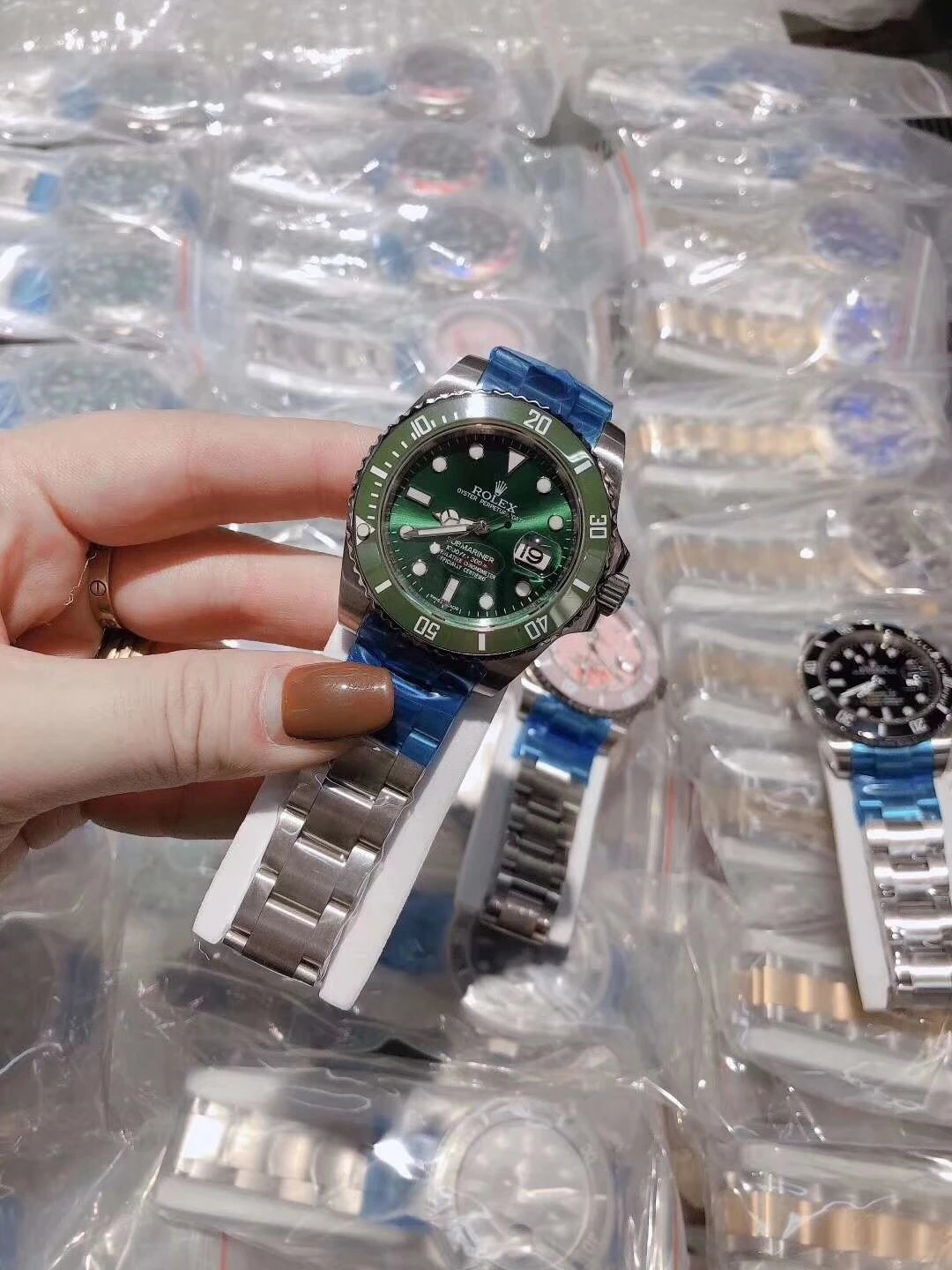 Rolex Submariner horloge met datumweergave