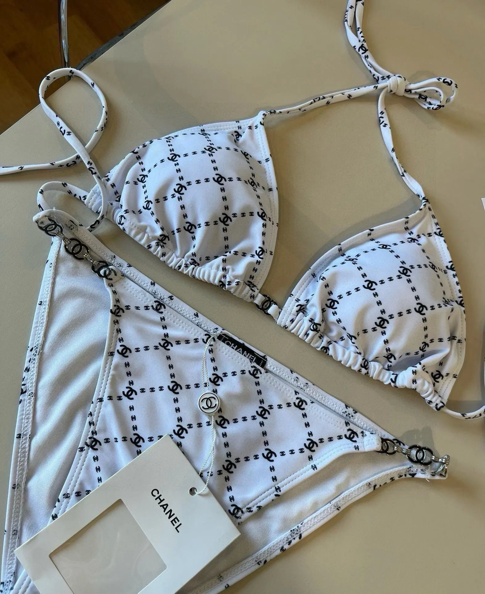 Chanel Bikini One-Piece Swimwear Ver.A — QC