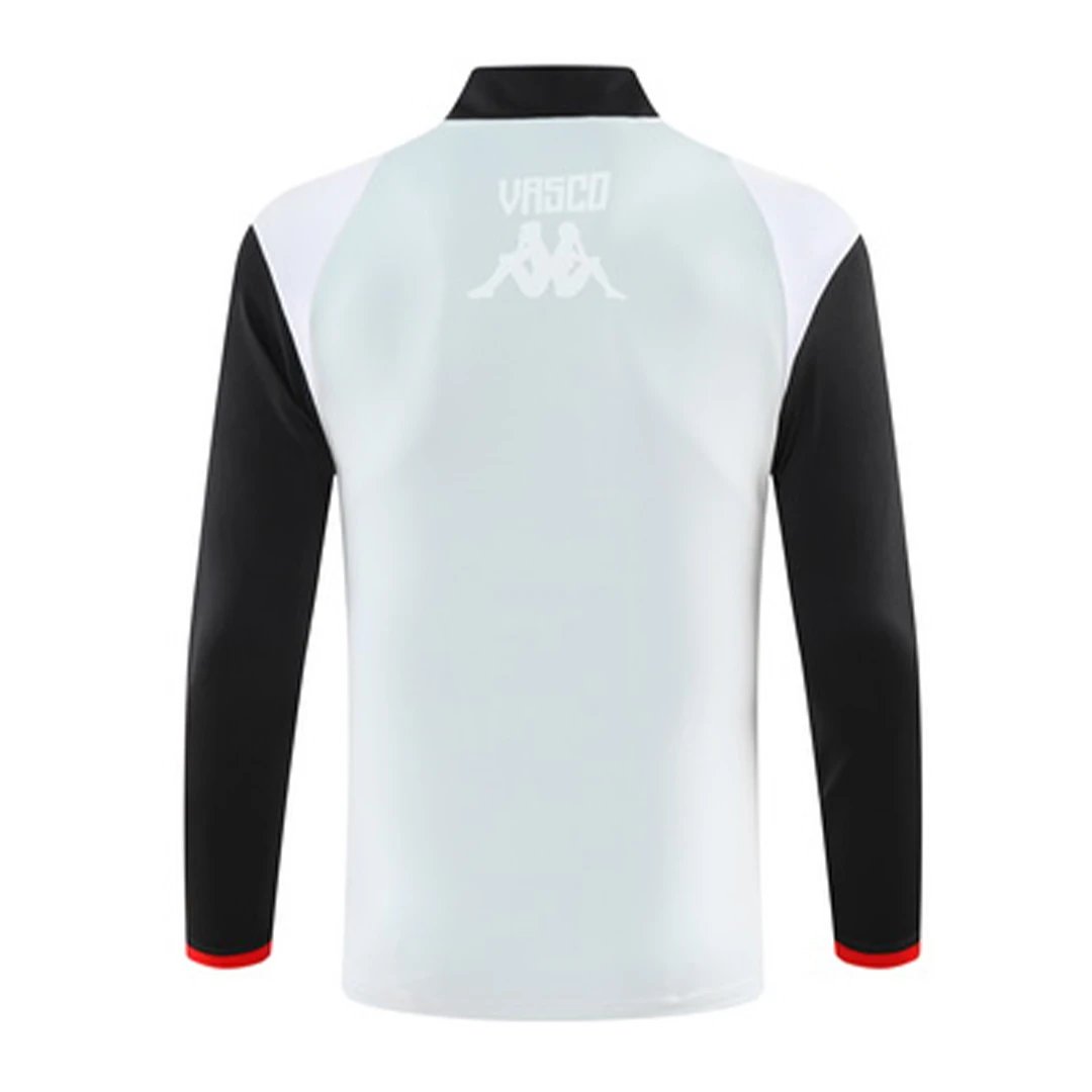 Vasco da Gama 1 4 Zip Tracksuit 2023 24 White — photo 4