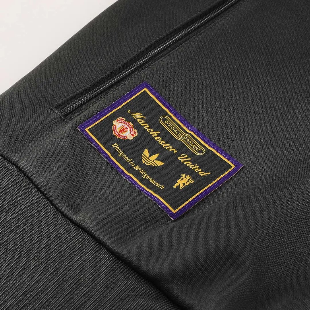 Manchester United 2025 Track Jacket 26 Black — Photo 6