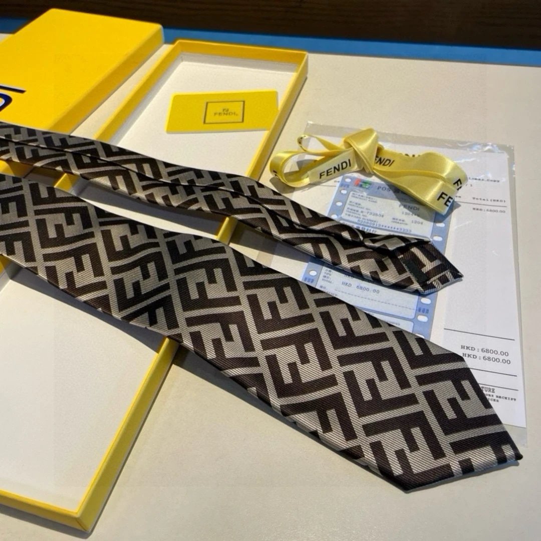Fendi Silk Tie Ver.C — QC