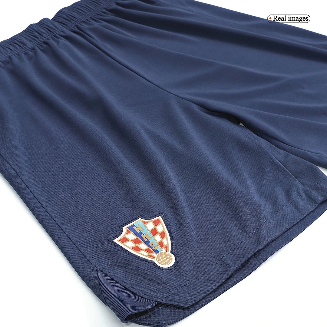 Croatia Away Soccer Shorts 2022 — photo 9