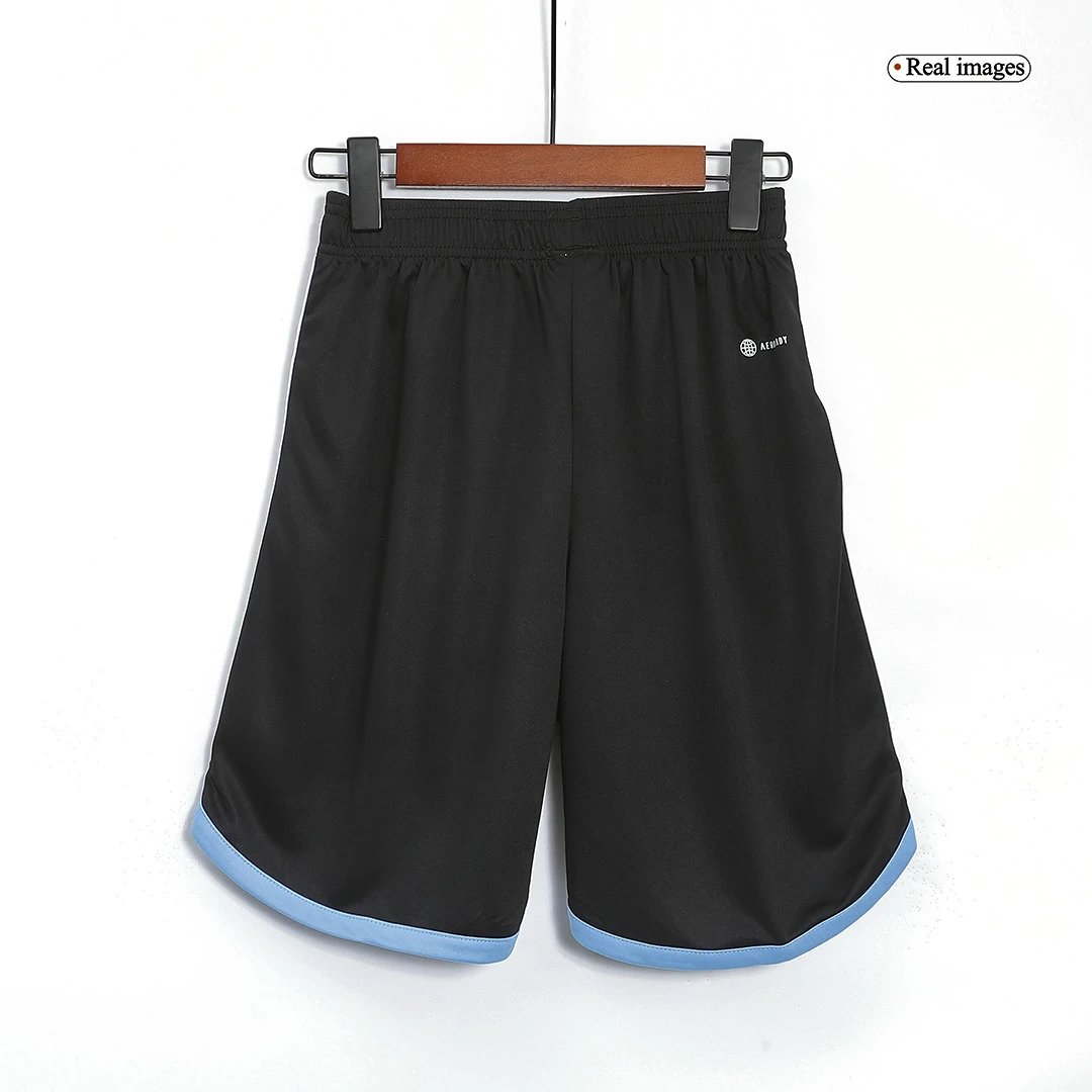 Argentina Home Soccer Shorts 2022 Three Stars — photo 3