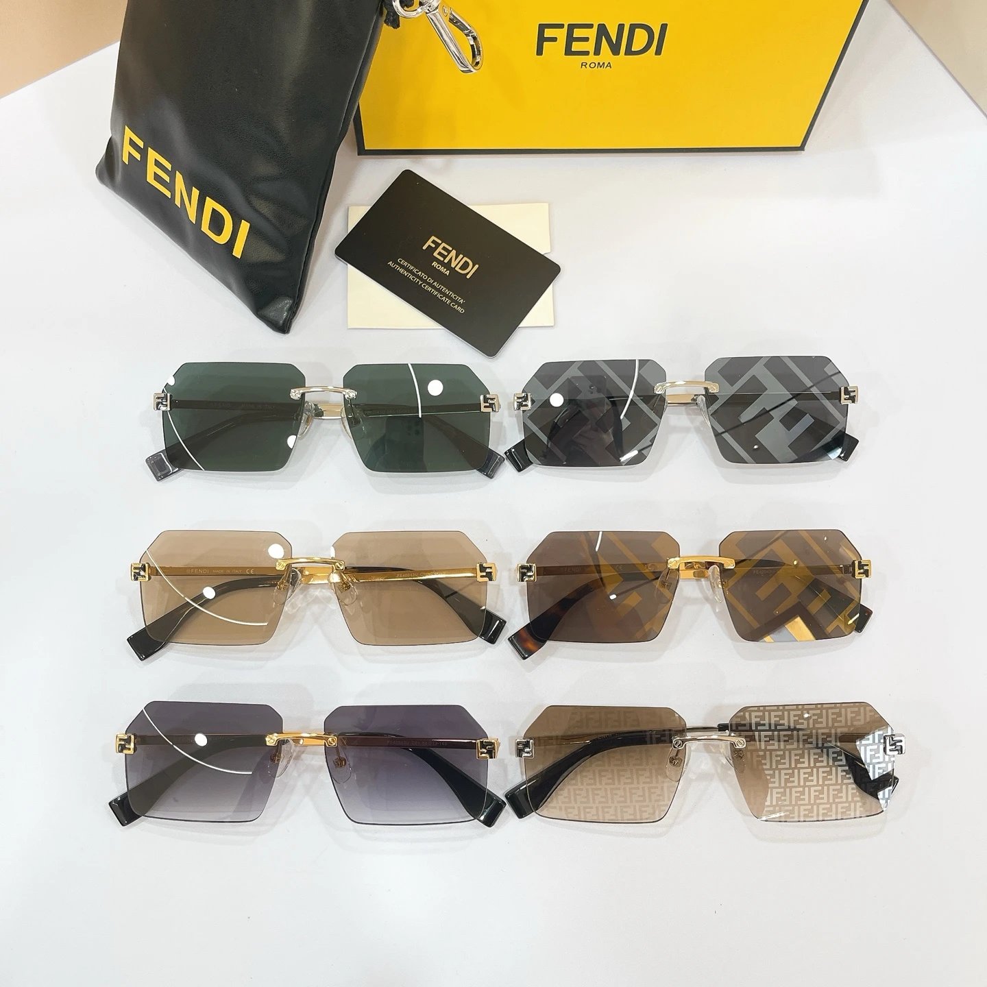 Fendi FE40043U Sunglasses 58-13-145 — photo 8