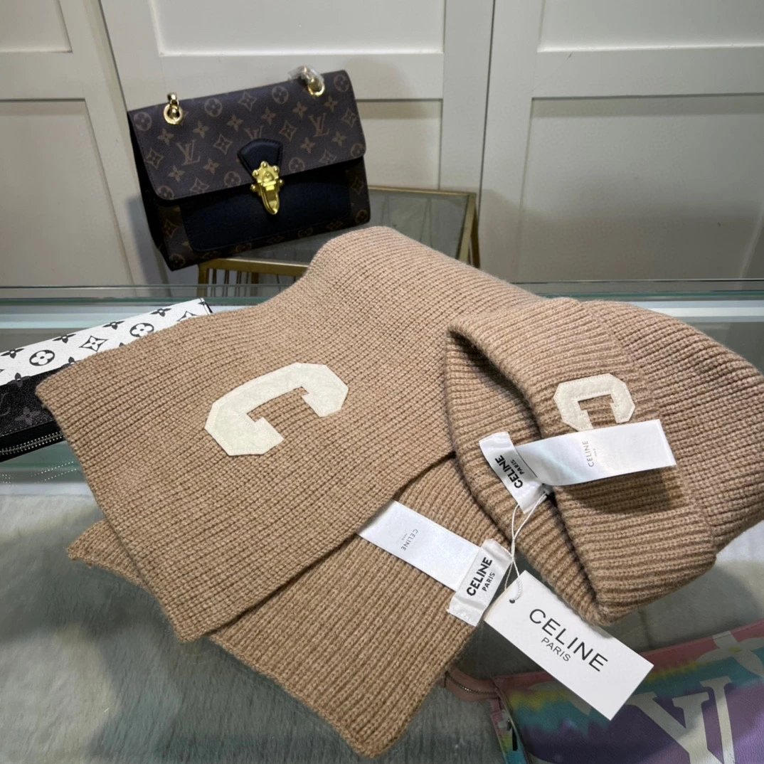 Celine Scarf & Hat Set Ver.B — Zdjęcie 5