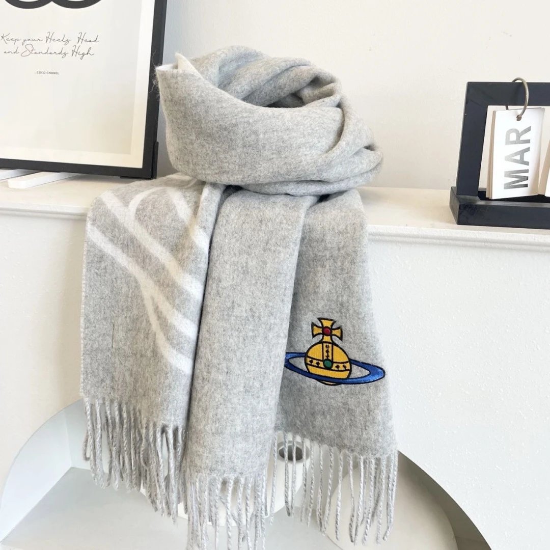 Vivienne Westwood Cashmere Wool Scarf Ver.C — Photo 7