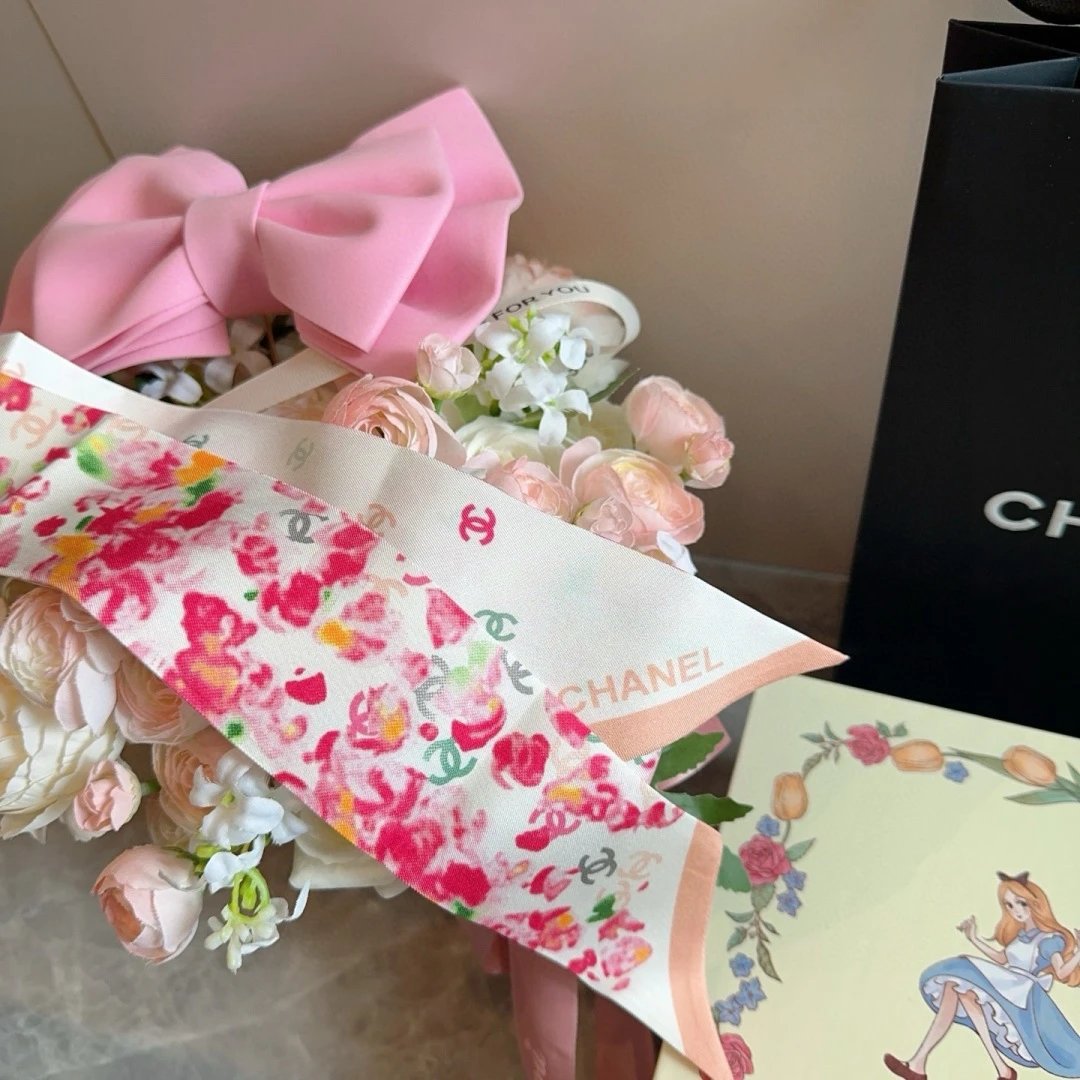 Chanel Silk Hair Ribbon Ver.D — QC