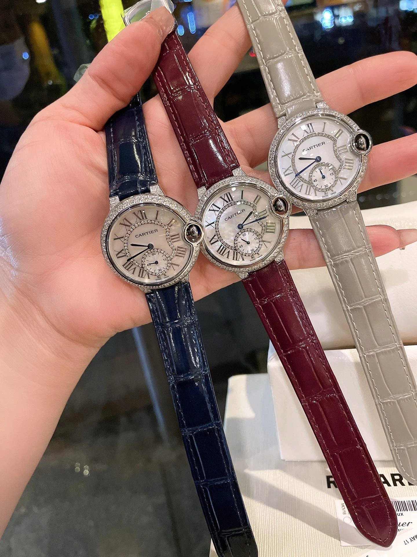 Cartier Ballon Bleu Quartz Watch 36mm Ver.C — Zdjęcie 9