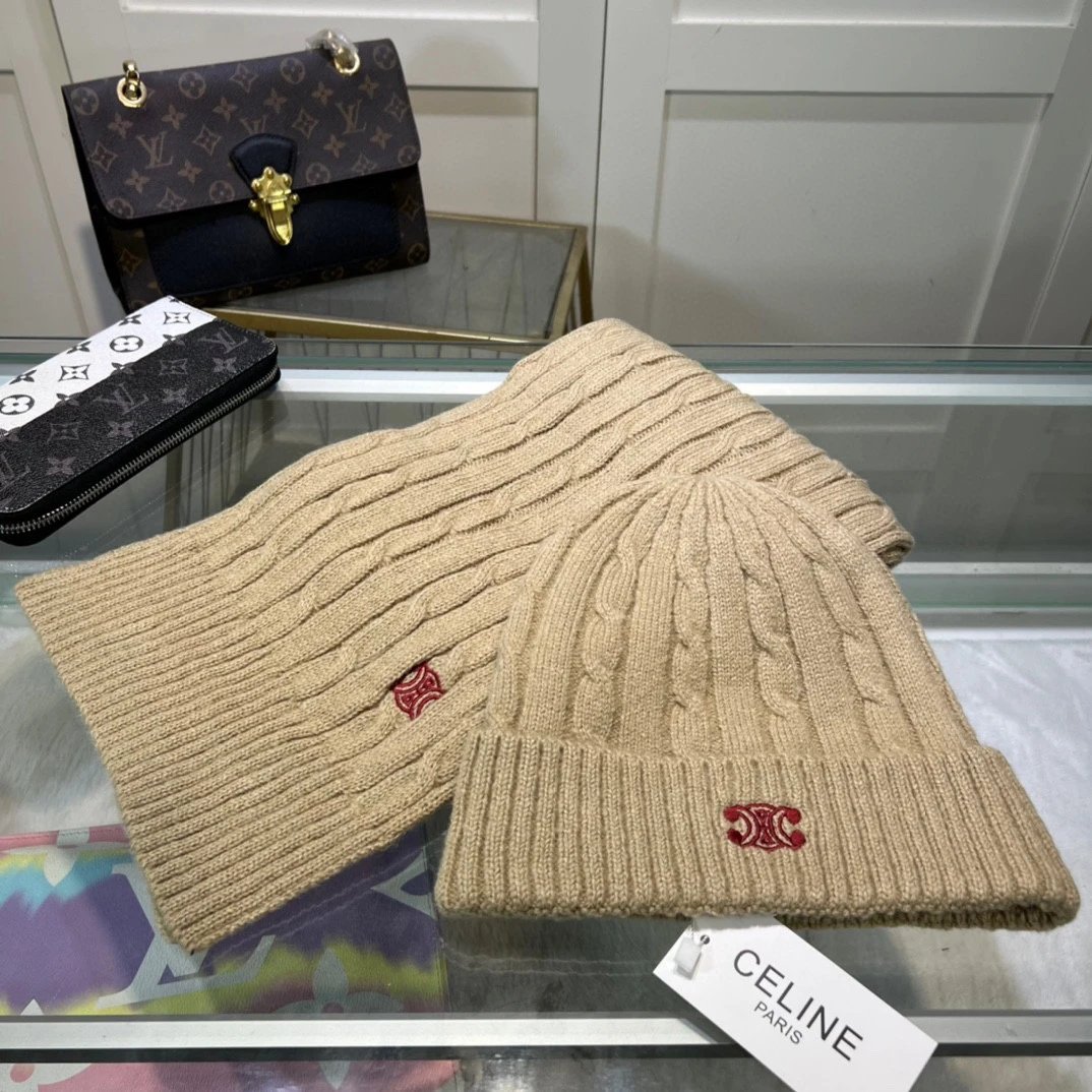 Celine Scarf & Hat Set Ver.D — Photo 2