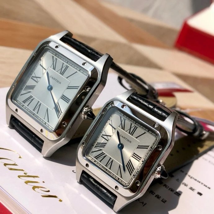 Cartier Santos Automatic Couple Watch 38mm — Zdjęcie 4