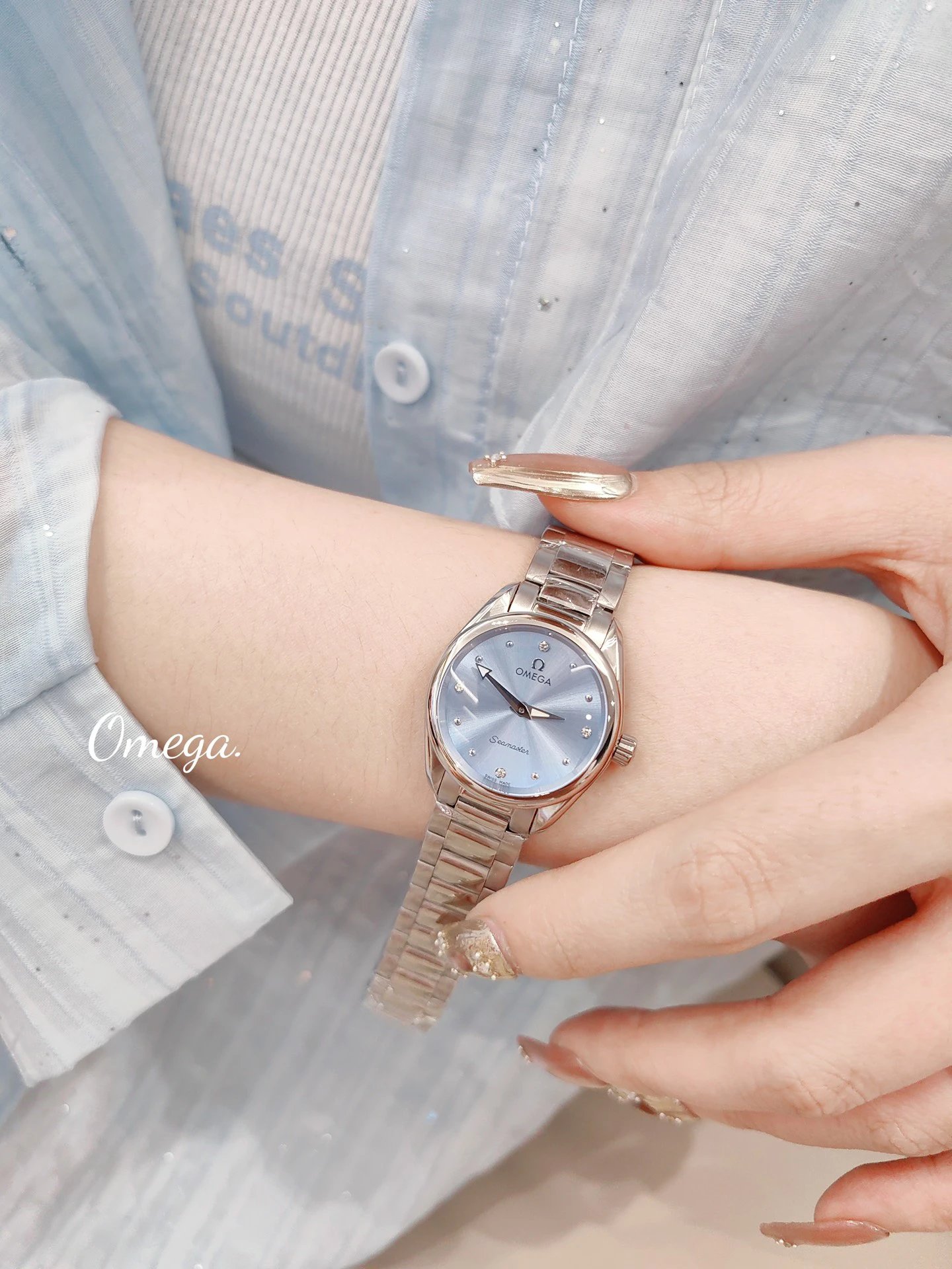 Omega Seamaster Automatic Ladies Watch 28mm Ver.B — photo 8