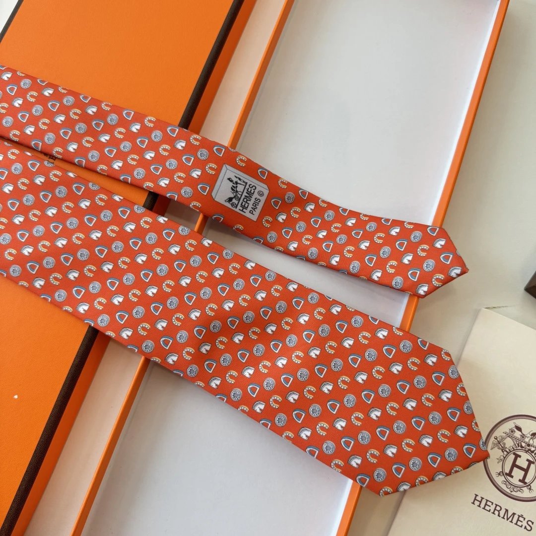 Hermes Silk Tie Ver.E — Photo 5