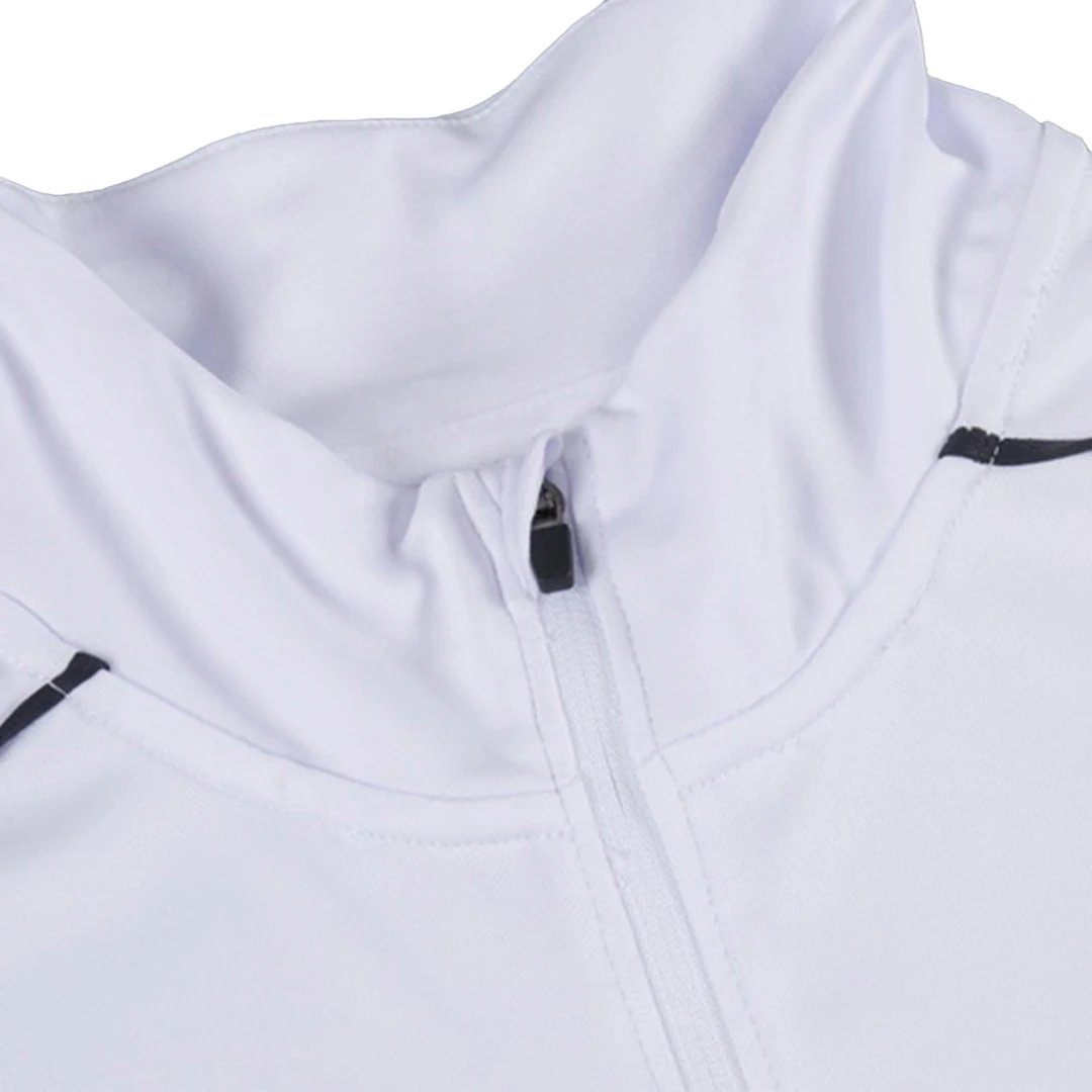 Napoli 1 4 Zip Tracksuit 2023 24 White — photo 7