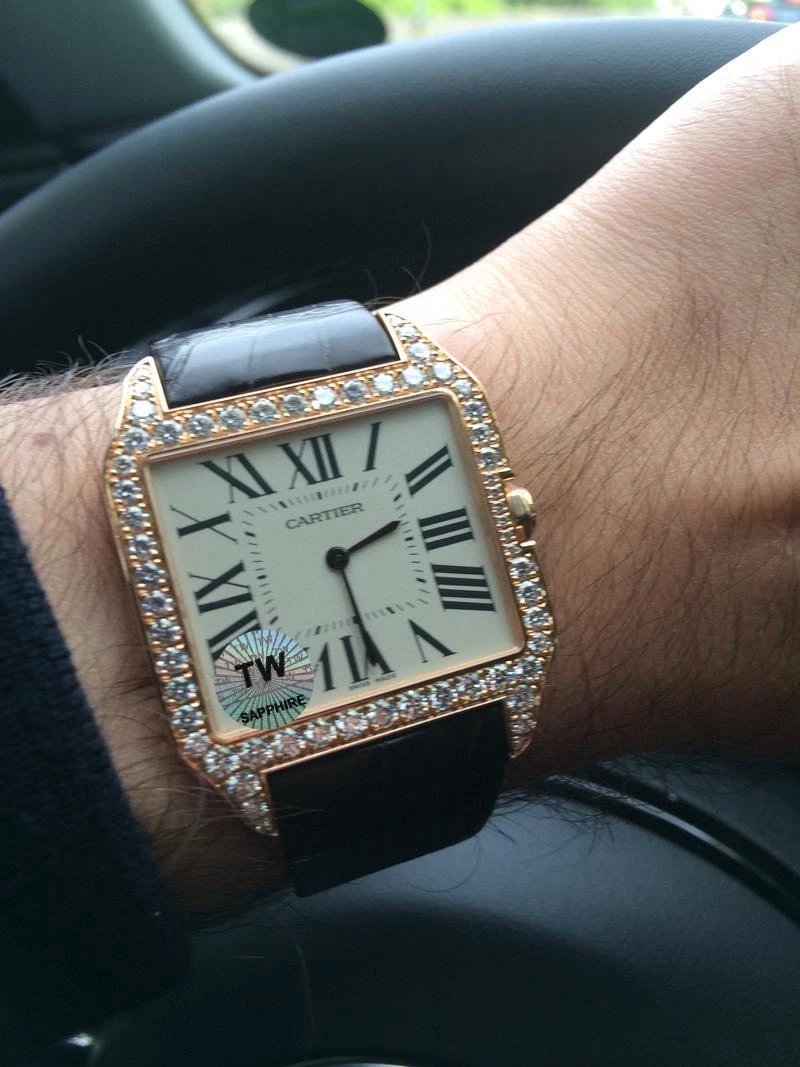 Cartier Santos Quartz Ladies Watch — QC
