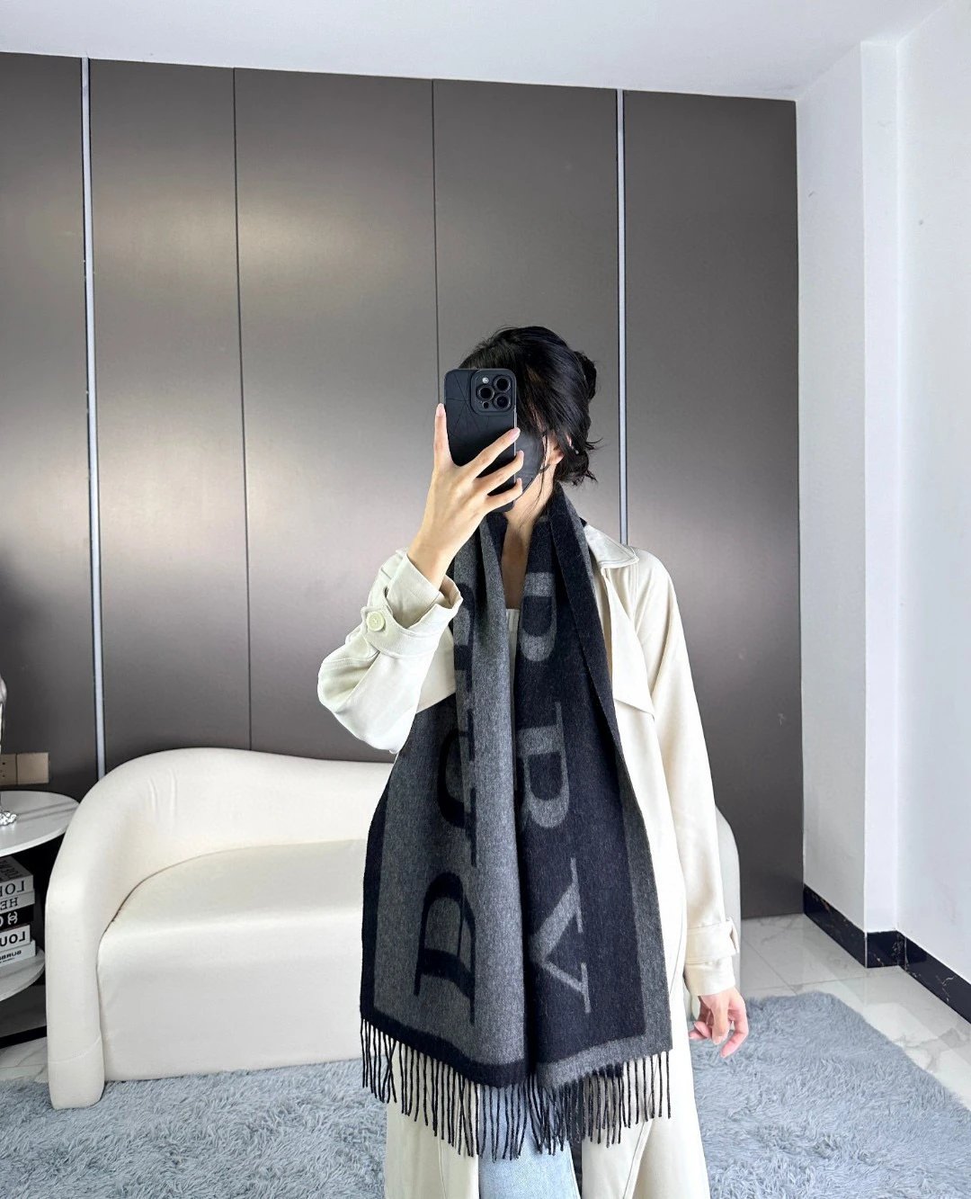 Burberry Cashmere Wool Scarf Ver.C — QC