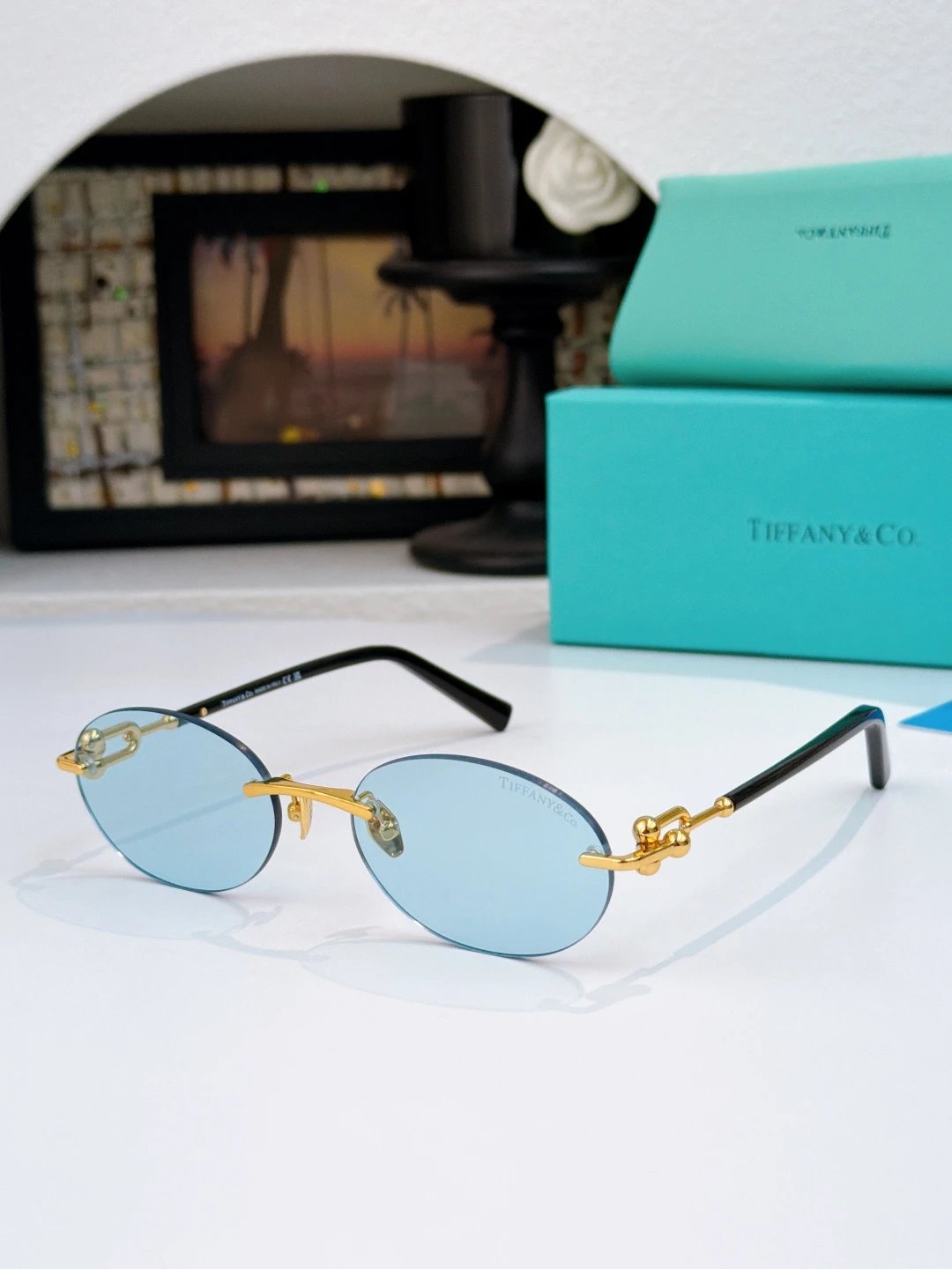 Tiffany TF3104D Sunglasses 56-18-140 — photo 6