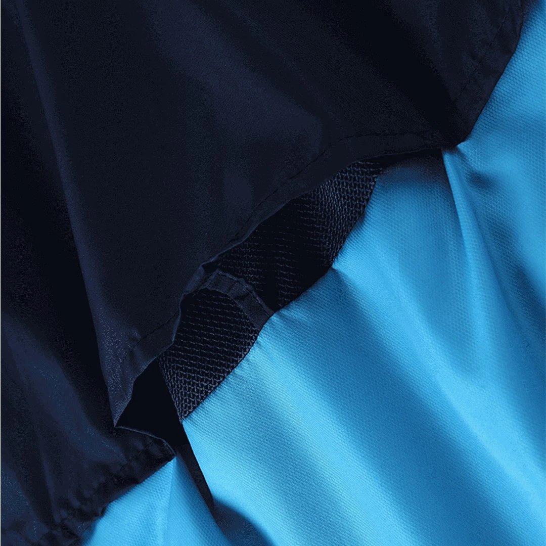 Napoli Hoodie Windbreaker Jacket 2022 23 Blue Black — photo 9